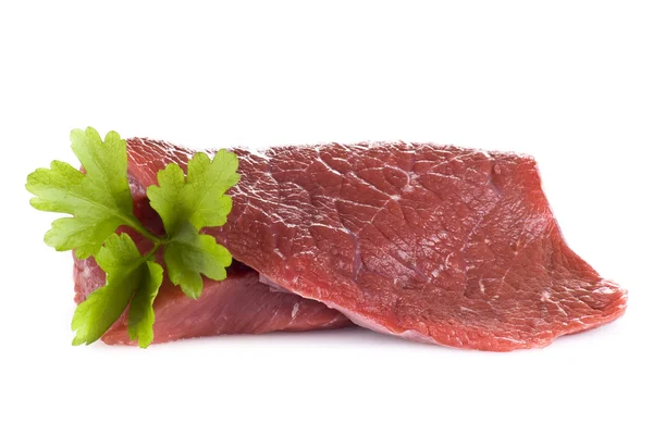 Rindfleisch braten Steak - isoliert — Stockfoto