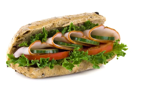 Frisch gemachtes Sandwich — Stockfoto