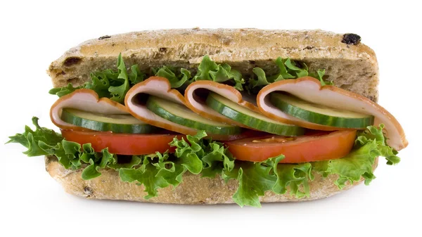 Freshly made sandwich — Stock Photo, Image