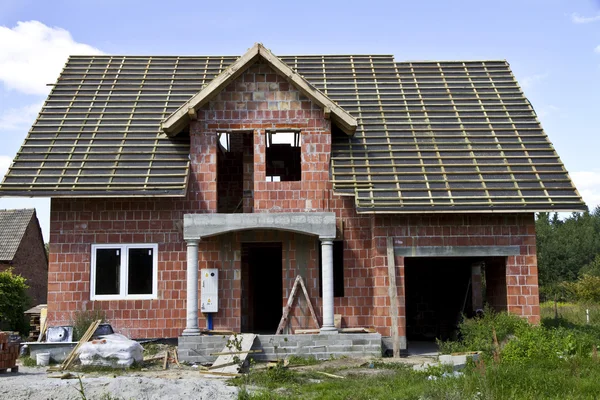 stock image New house under construction