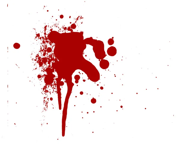 Αίμα κόκκινο τρόμου πιτσιλίσματα αιματηρή Γκορ στάγδην δολοφονία βία — Φωτογραφία Αρχείου