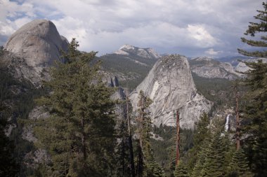 Sierra tatil valley manzara hiking yosemite kaya duvarları na rock