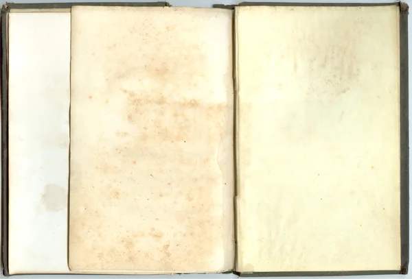 Vecchia carta antica da un libro o nota pad sfondo retrò vuoto — Foto Stock