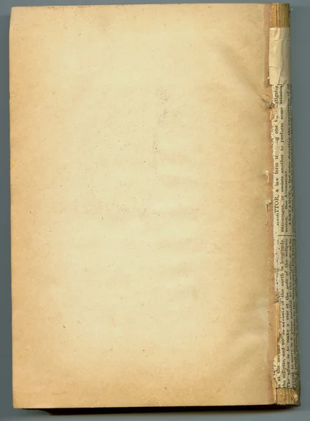 Bir kitap veya Not defteri boş retro arka plan eski antik kağıt — Stok fotoğraf