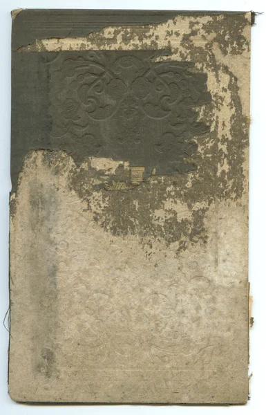 Gamla antika papper från en bok eller note pad tomt retro bakgrund — Stockfoto