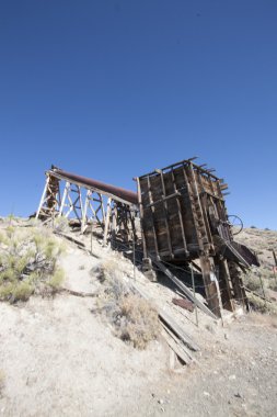terk edilmiş bir madende