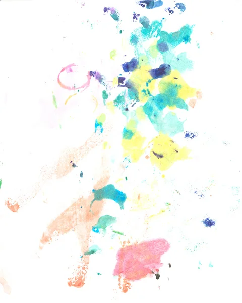 Splatter de tinta de cor água — Fotografia de Stock