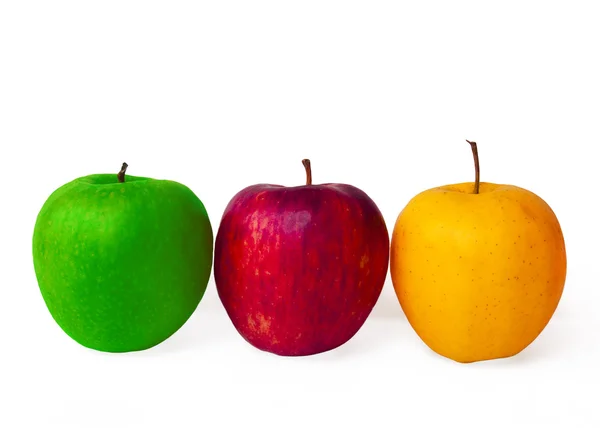 Drei Äpfel — Stockfoto