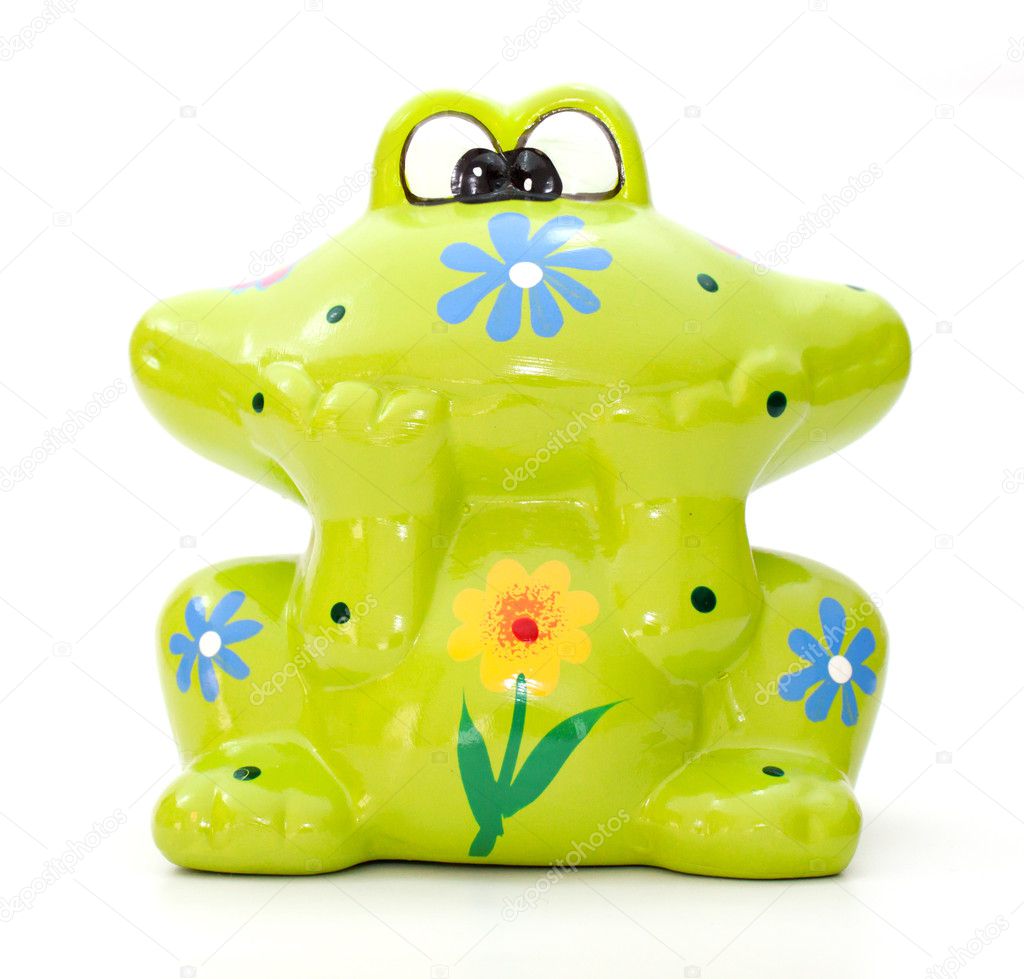 Frog money-box
