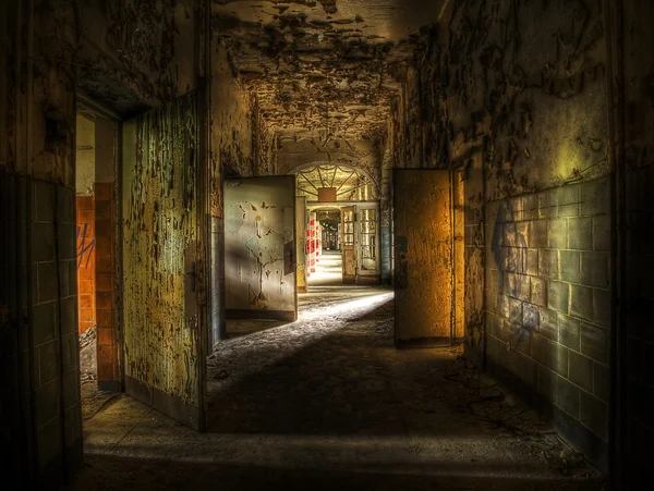 Abandoned Hallway — Stock Photo, Image