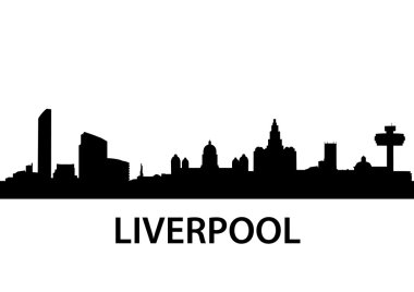 Skyline Liverpool clipart