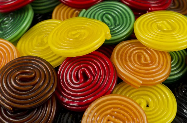 stock image Colorful candy wheels