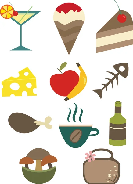 stock vector Food icons