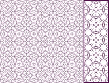 Vector seamless guilloche background clipart