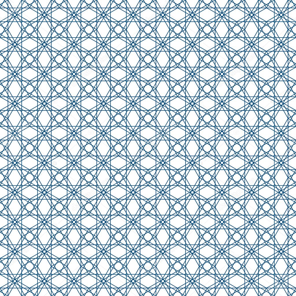 Vector seamless guilloche background