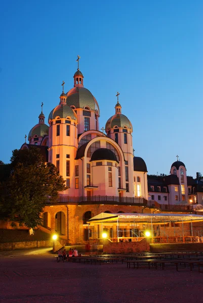 Mosteiro católico grego ucraniano em Zarvanytsya — Fotografia de Stock