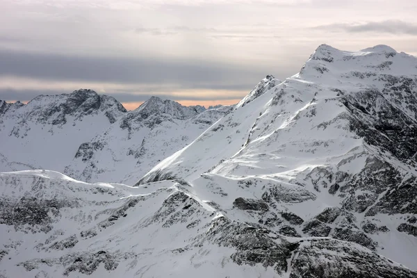 stock image Mountains in winter