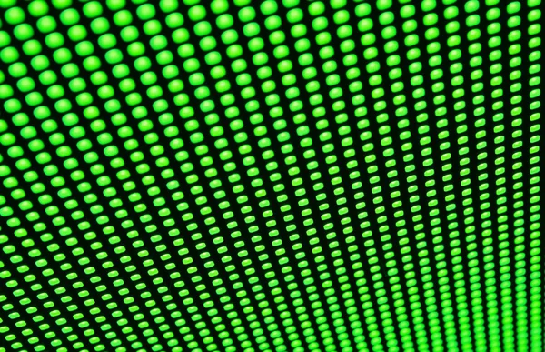 Matrice LED verde — Foto Stock
