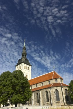 Tallinn church clipart