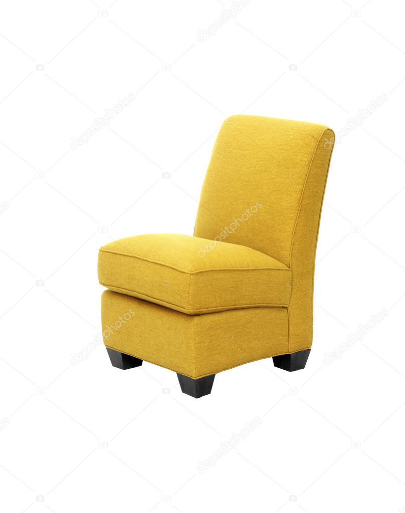 Yellow modern chair — Stock Photo © shutswis #5690185