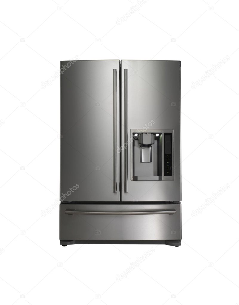 Modern refrigerator — Stock Photo © shutswis 5690237
