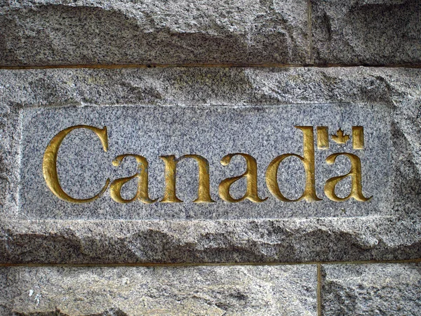 Офіційний логотип Канади — стокове фото