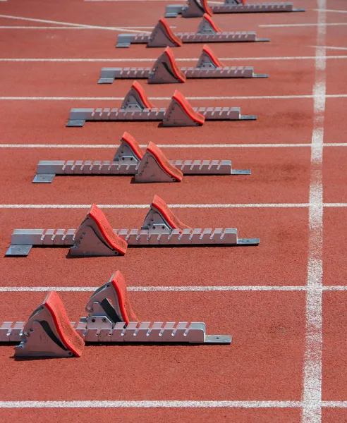 Comience en 100 metros de carrera —  Fotos de Stock