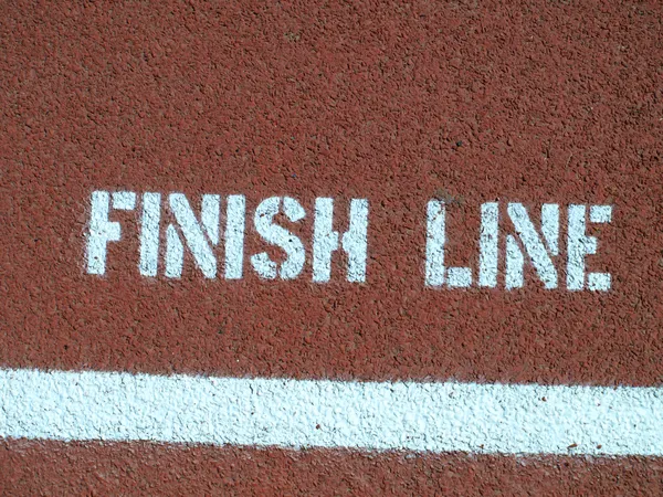 Finish line — Stock Photo, Image