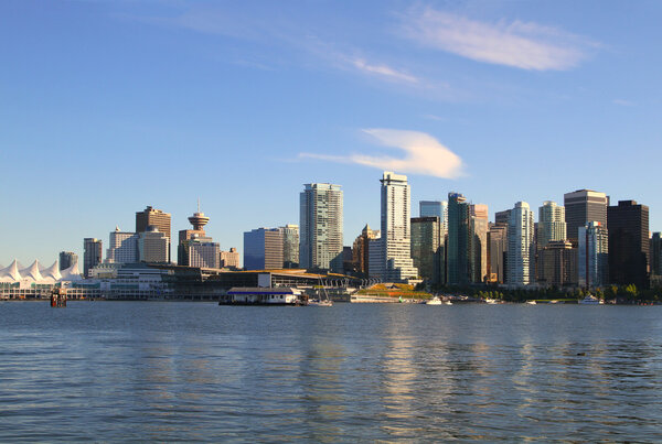 Vancouver day cityscape