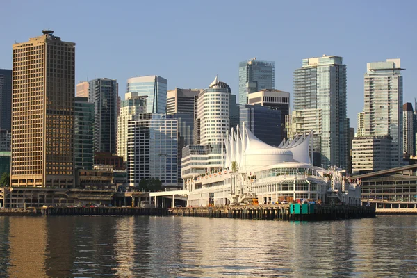 Vancouver giorno paesaggio urbano — Foto Stock