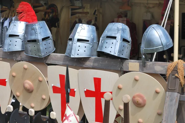Armour and shields — Stock Photo, Image
