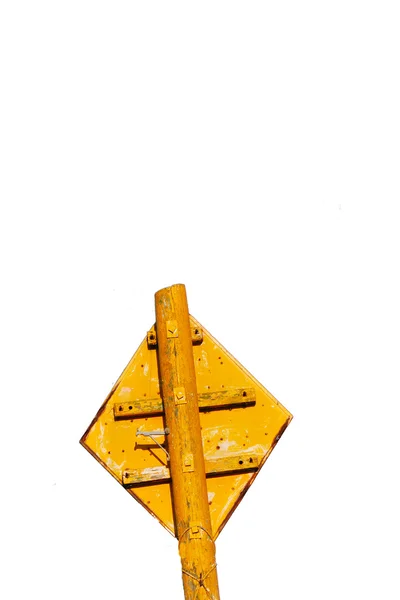 Yellow sign — Stock Photo, Image