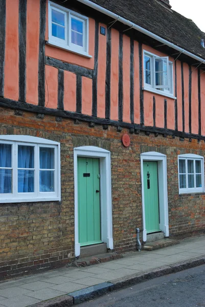 English town cottages — Stock Photo, Image