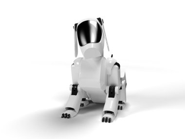 Robot dog clipart