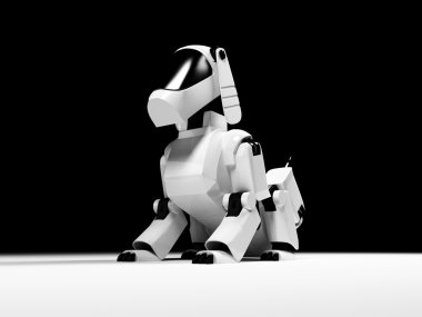 Robot dog clipart