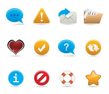 Set of icons for web clipart