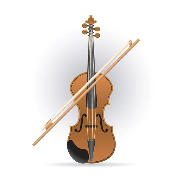 Violino — Vettoriale Stock