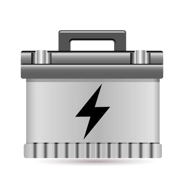 Baterai mobil - Stok Vektor