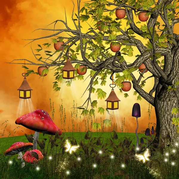 Enchanted aard serie - enchanted herfst — Stockfoto