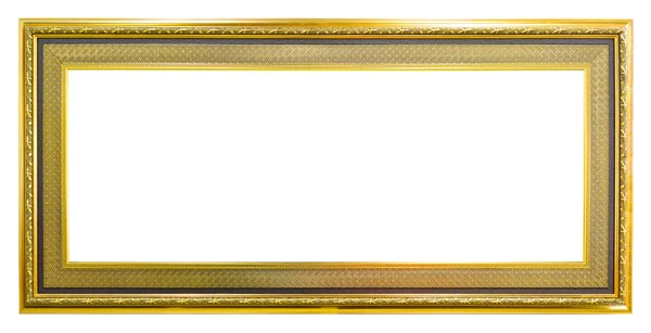 Złoty drewno fotografia budowa obrazu na białym tle — Zdjęcie stockowe
