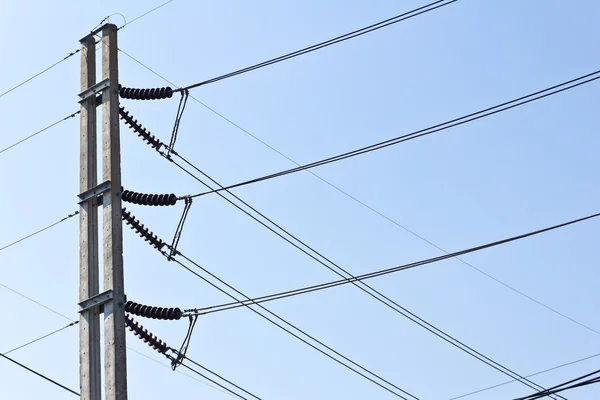 Linha de energia elétrica — Fotografia de Stock
