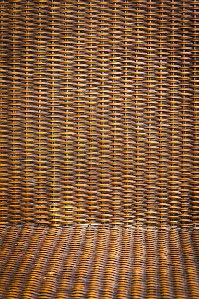 Текстура чёрного ротанга — стоковое фото