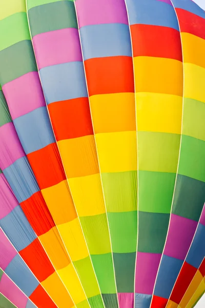 Barevný vzorek horkovzdušný balón — Stock fotografie