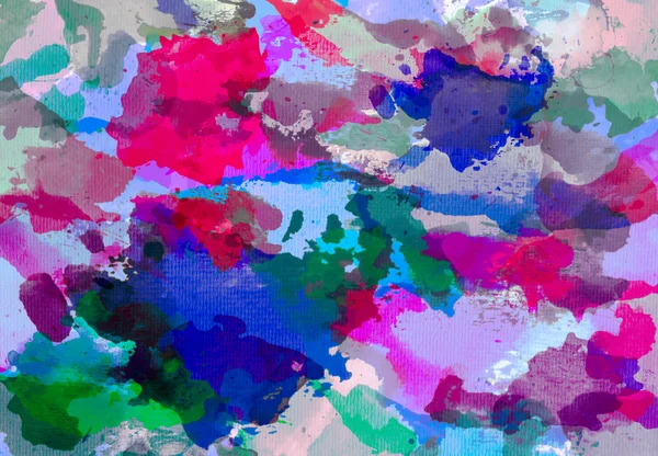 Watercolor painting on grunge background — Stock Photo, Image