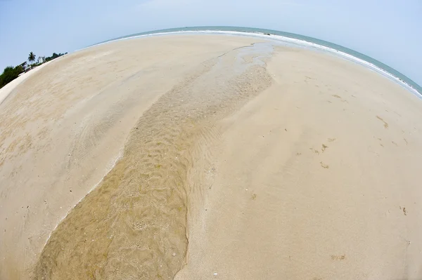 Denizde kum akışı — Stok fotoğraf
