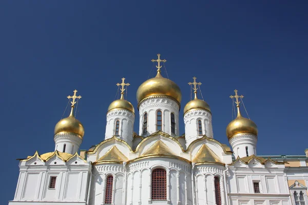 Dome of the Annunciation Cathedral in Moscow Kremlin. — Stock Photo, Image