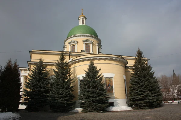 莫斯科。丹尼洛夫修道院。troitskiy 大教堂. — 图库照片