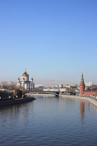 Rusya, Moskova. nehir. — Stok fotoğraf