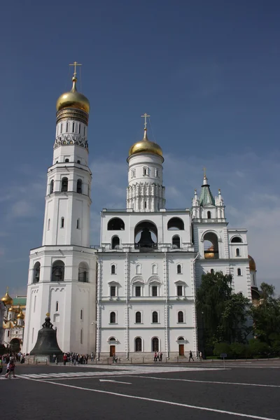 Zvonice "Ivana Velikého v moskevského Kremlu. — Stock fotografie