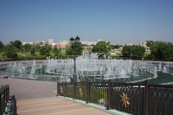 モスクワ。博物館の準備ですか。レニノか。噴水. — ストック写真